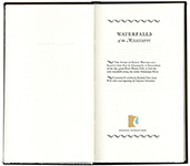 <em>Waterfalls of the Mississippi</em> by Richard Arey - Title page